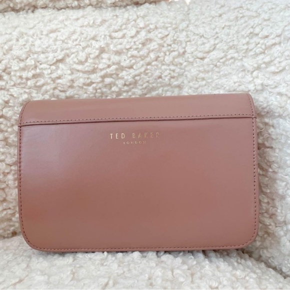 Ted Baker Leather Crossbody with Gold Bow - Picture 5 of 5